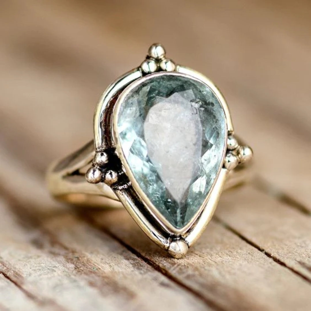 Vintage zirkonia-ring