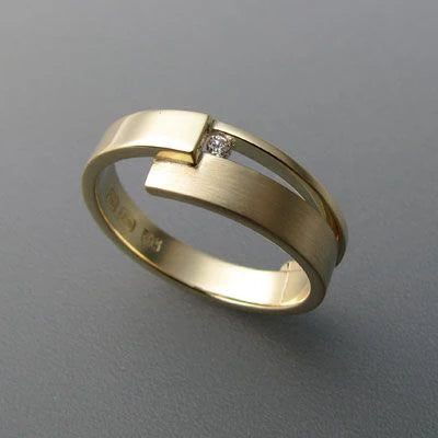 Fin vintage guldring